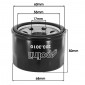 FILTRE A HUILE MAXISCOOTER POLINI POUR YAMAHA 500 TMAX 2001>2011, 530 TMAX 2012> / KYMCO 500 XCITING 2005 >2012 (DIAM 68 mm x 50 mm) (203.3010) 8054705054341