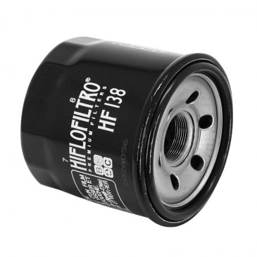 OIL FILTER FOR MOTORBIKE HIFLOFILTRO FOR SUZUKI 650 BANDIT, 750 GSX-R, 1000 GSX-R, 1300 HAYABUSA, 1500 INTRUDER/APRILIA 1000 RSV4 2009> (68x65mm) (HF138) 824225110159