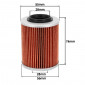 FILTRE A HUILE MOTO ADAPTABLE APRILIA 1000 CAPONORD 2001>2008, RSV 1999>2010 (56x74mm) -HIFLOFILTRO HF152- 824225110258