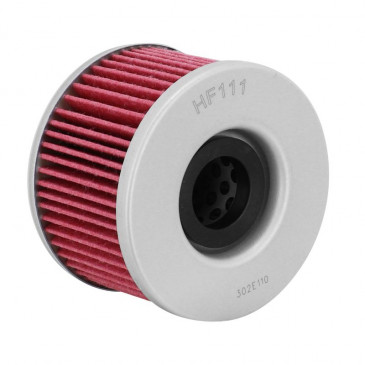 OIL FILTER FOR MOTORBIKE HIFLOFILTRO FOR HONDA 400 CBX, 500 CX, 650 CX (69x45mm) (HF111) 824225110005