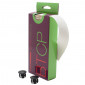 HANDLEBAR TAPE- BIKERIBBON CORK PLUS WHITE WITHOUT CORK 8027312000407
