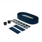 HANDLEBAR TAPE- BIKERIBBON CORK PLUS DARK BLUE WITHOUT CORK 8027312001428