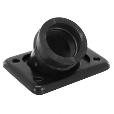 INLET MANIFOLD FOR 50cc MOTORBIKE - REPLAY FLEXIBLE FOR MINARELLI 50 AM6/BETA 50 RR/PEUGEOT 50 XP6/YAMAHA 50 TZR, DTR (Ø 32mm) 3700948224021