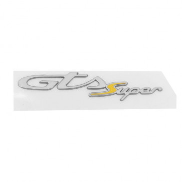 DECAL "GTS SUPER" "PIAGGIO GENUINE PART" VESPA 125-300 GTS -2H003199000A2-