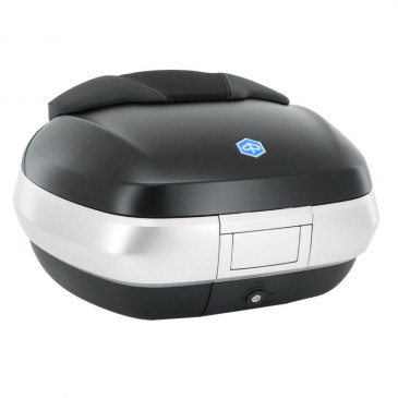 TOP-CASE 50 LT (WITHOUT PLATE 1B006840) "PIAGGIO GENUINE PARTS" 350-500 MP3 2018> HPE BLACK 93/B -CM308128-