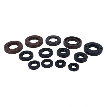 OIL SEAL (FULL SET) FOR DERBI 50 SENDA, GPR / GILERA 50 RCR, SMT -ATHENA-