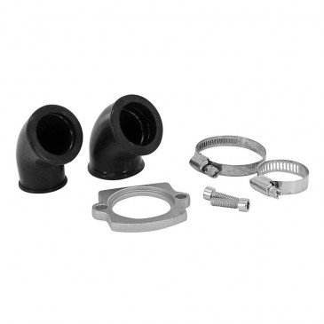 INLET MANIFOLD FOR SCOOT REPLAY 360° OVERSIZE FOR PIAGGIO 50 ZIP, TYPHOON, NRG/GILERA 50 STALKER, RUNNER (INTERNAL Ø 24/32mm) 3700948224052
