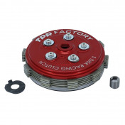 EMBRAYAGE 50 A BOITE TOP PERFORMANCES TPR FACTORY RACING MINARELLI 50 AM6/BETA 50 RR/MBK 50 XPOWER, XLIMIT/YAMAHA 50 TZR, DTR/PEUGEOT 50 XPS, XR6/RIEJU 50 RS1, SMX (A 5 RESSORTS) 3700948237267