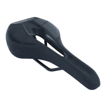 SELLE DDK ROUTE NICE NOIR CONFORT AVEC TROU CENTRAL 274x143mm