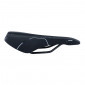 SELLE NEWTON ROUTE/VTT KALLUM NOIR LISERET BLANC 281x140mm RAIL ACIER NOIR 3700948209172