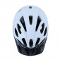 CASQUE VELO ADULTE NEWTON CITY V2 BLANC MAT AVEC VISIERE ET LOCK TAILLE 55-58 + ECLAIRAGE LED INCORPORE (VENDU EN BOITE) 3700948083956