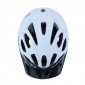 URBAN BIKE ADULT HELMET-NEWTON V2 WHITE WITH VISOR- -WITH LOCK SYSTEM- EURO 55-58 + INTEGRATED LED LIGHTING (SOLD IN BOX)