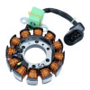 STATOR ORIGINE PIAGGIO 50 FLY 4T 2011>, TYPHOON 4T 2011>, VESPA 50 LX 4T 2009, PRIMAVERA 4T 2013>, SPRINT 4T 2014>/APRILIA 50 SR MOTARD 4T 2013>, SCARABEO 4T 2010>, SPORT-CITY 4T 2011> -1A010013-
