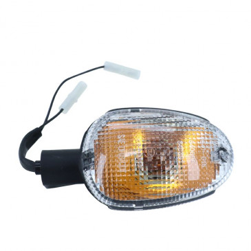 CLIGNOTANT AVANT GAUCHE/ARRIERE DROIT ORIGINE PIAGGIO 250-500 BEVERLY 2007>2012, 300 CARNABY 2009>2012/GILERA 50-125 RUNNER 2005> -58171R-