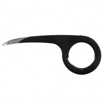CHAIN GUARD HEBIE - PISTOL SHAPED - BLACK FOR CHAINRING 38T.(SOLD PER UNIT) attachment to add - ajouter fixation ref 178276 and optionnaly ref 178274 4021834330046