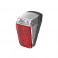 TAILLIGHT ON DYNAMO - ON CARRIER- TRELOCK LS631 VISIBILTY 500m COMPATIBLE E-BIKE 6/12V 4016167065413