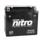 BATTERIE 12V 10 Ah NTX12-BS NITRO MF SANS ENTRETIEN AVEC PACK ACIDE (Lg150xL87xH130mm) (EQUIVALENT YTX12-BS)