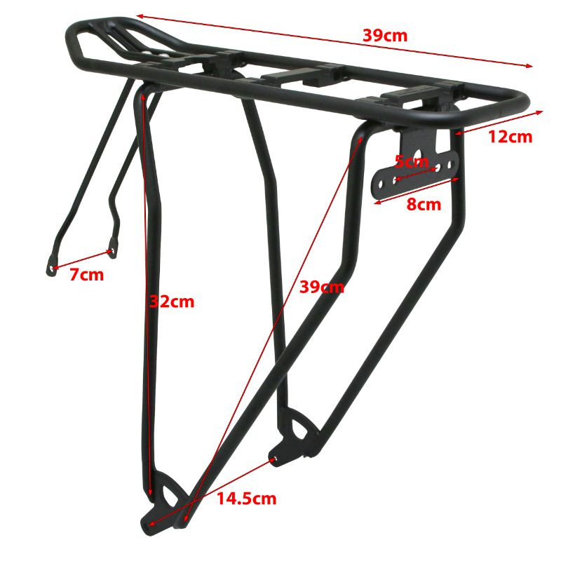 Porte bagage velo arriere on sale