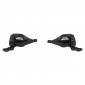 GEAR SHIFTERS SET-FOR MTB - P2R -INDEXED- RAPID PUSH-PULL 8 SPEED (PAIR) 3700948045015