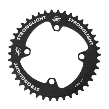 CHAINRING FOR BMX- 4 Arms- 42T.Ø 104 SINGLE STRONGLIGHT (FOR CHAIN 1/2 x 3/32)