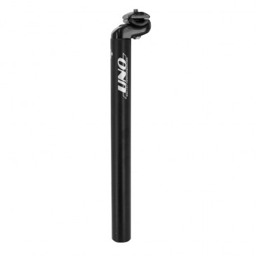 TIGE DE SELLE ROUTE/VTT P2R NOIR AVEC DEPORT DIAM 31.6 L350mm 3700948228197