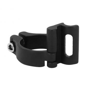 FRONT DERAILLEUR CLAMP- NEWTON -ALUMINIUM BLACK Ø . 31,8