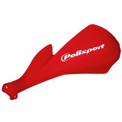 HAND GUARDS FOR 50cc MOTORBIKE - POLISPORT SHARP RED HONDA (UNIVERSAL MOUNTING) 5604415062094