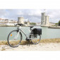 DOUBLE BAG FOR BICYCLE-REAR- RIGIDE HAPO-G 32Lt.BLACK WATERPROOF- VELCRO TAPES ON CARRIER - 3104889921863
