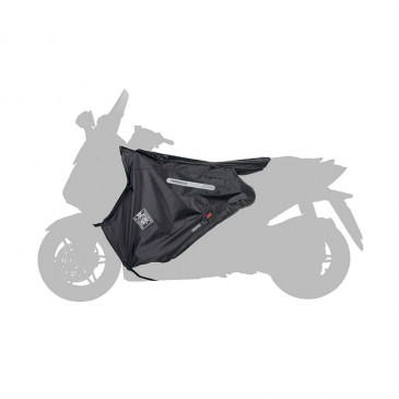 TABLIER COUVRE JAMBE TUCANO POUR PIAGGIO 300-400 BEVERLY 2021> (R224-X) (TERMOSCUD) (SYSTEME ANTI-FLOTTEMENT SGAS) 8026492142051