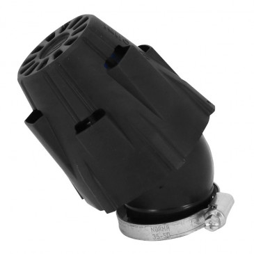 AIR FILTER POLINI BLUE AIR BOX PHBG RACING ELBOW FIXING 30° Ø 37 (203.0091) 8054705053504
