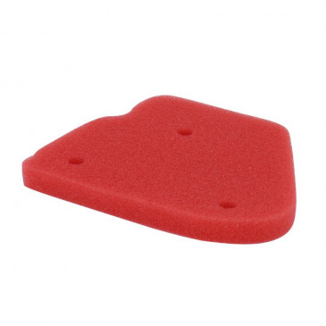 AIR FILTER FOAM FOR SCOOT MBK 50 NITRO, OVETTO/YAMAHA 50 AEROX, NEOS/APRILIA 50 SR 1994>2000/MALAGUTI 50 F10, F12, F15 (RED) -SELECTION P2R- 3700948051788