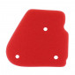 AIR FILTER FOAM FOR SCOOT MBK 50 NITRO, OVETTO/YAMAHA 50 AEROX, NEOS/APRILIA 50 SR 1994>2000/MALAGUTI 50 F10, F12, F15 (RED) -SELECTION P2R- 3700948051788