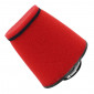 FILTRE A AIR REPLAY DOUBLE MOUSSE BIG PYRAMIDE ROUGE FIXATION DROITE (LIVRE AVEC 5 ADAPTATEURS) 3700948035696