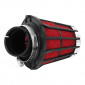 AIR FILTER MALOSSI E 5 PHBN/PHVA BLACK/ FOAM RED (EXCEPT PEUGEOT)