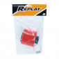 FILTRE A AIR REPLAY DOUBLE MOUSSE SMALL ROUGE FIXATION DROITE DIAM 35/28