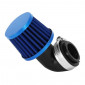 AIR FILTER REPLAY KN SMALL FC BLUE ELBOW FIXING 90° Ø 35/28 3700948035986