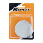 AIR FILTER REPLAY CYLINDRICAL GM CHROME STRAIGHT FIXING Ø 35/28