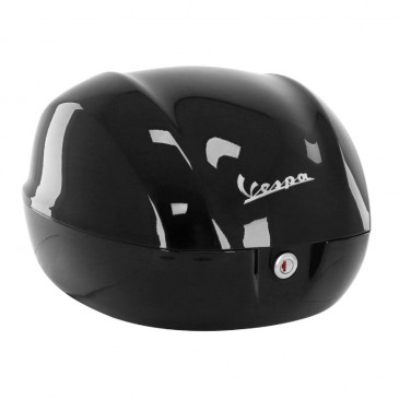 TOP CASE 32L ORIGINE PIAGGIO 50-125 VESPA PRIMAVERA/SPRINT, PX 2013> NOIR 94 (SANS DOSSERET) -1B0000160090-