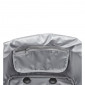 SINGLE BAG FOR BICYCLE-REAR- RACKTIME AGNETHA 2.0 GREY - ON CARRIER (L 34cm x L 26cm x h 37cm) - COMPATIBLE RACKTIME SYSTEM SNAP-IT 2.0 (VERSION AFTER 2021) 4048174847577