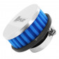 FILTRE A AIR REPLAY R BOX FD CHROME/BLEU FIXATION DROITE DIAM 35/28 3700948036198