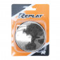 AIR FILTER REPLAY R BOX FD CHROME/BLACK STRAIGHT FIXING Ø 35/28 3700948036204