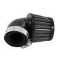 AIR FILTER REPLAY KN SMALL FO BLACK/GREY - ADJUSTABLE FIXING Ø 35/28 3700948036075