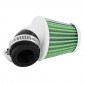 AIR FILTER REPLAY KN MIDDLE FO GREEN/WHITE ADJUSTABLE FIXING Ø 35/28 3700948035962