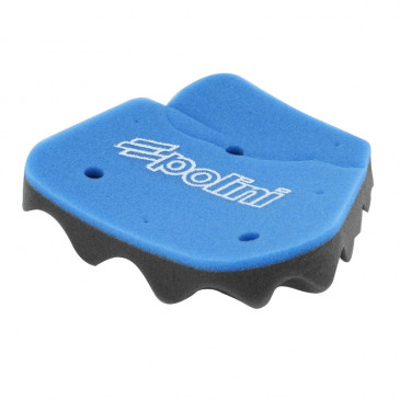 AIR FILTER FOAM FOR SCOOT POLINI DOUBLE DENSITY FOR MBK 50 NITRO, OVETTO/YAMAHA 50 AEROX, NEOS/APRILIA 50 SR 1994>2000/MALAGUTI 50 F10, F12, F15 (203.0130) 8054705053887