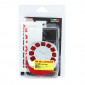 FILTRE A AIR MALOSSI E14 PHBL MOUSSE ROUGE CHROME FIXATION COUDEE 30°D.38mm 3700948135440