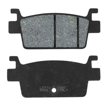 PLAQUETTE DE FREIN NEWFREN POUR KYMCO 550 AK 2017> AR, 550 CV3 2022> AR (L 85,5mm - H 37,9mm - P 8,8mm) (FD0570BE) (ELITE ORGANIQUE) 8025832416937