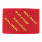 MOUSSE FILTRE A AIR MALOSSI UNIVERSEL DOUBLE DENSITE ROUGE 200x300mm EPAISSEUR 16mm (A DECOUPER) 3700948136003