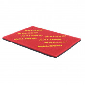 MOUSSE FILTRE A AIR MALOSSI UNIVERSEL DOUBLE DENSITE ROUGE 400x300mm EPAISSEUR 16mm (A DECOUPER) 3700948136010