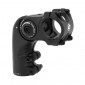 POTENCE VTT /URBAIN/TREKKING ERGOTEC REGLABLE OCTOPUS REHAUSSE ALU NOIR 31,8 L 60mm POUR FOURCHE 1"1/8 (HOMOLOGUE NIVEAU 4) 4016538112098