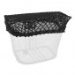 FILET DE PROTECTION AVEC 2 FIXATIONS TAILLE S-M POUR PANIER AVANT NID ABEILLE (POUR PANIER DIMENSION MAXI 350X300mm) 0000008500076